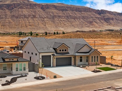 4 Car Garage, 2x6 exterior walls, fireplace with built-ins on Copper Rock Golf Course in Utah - for sale on GolfHomes.com, golf home, golf lot