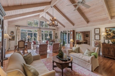 The fabulous outdoor great room defines this charming, classic on Highlands Country Club in North Carolina - for sale on GolfHomes.com, golf home, golf lot