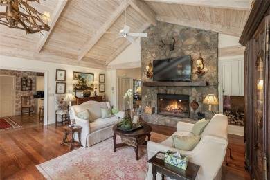 The fabulous outdoor great room defines this charming, classic on Highlands Country Club in North Carolina - for sale on GolfHomes.com, golf home, golf lot