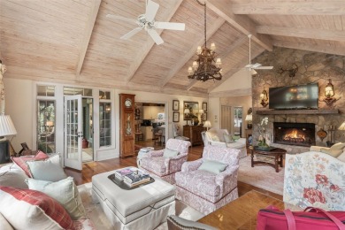 The fabulous outdoor great room defines this charming, classic on Highlands Country Club in North Carolina - for sale on GolfHomes.com, golf home, golf lot