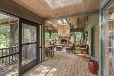 The fabulous outdoor great room defines this charming, classic on Highlands Country Club in North Carolina - for sale on GolfHomes.com, golf home, golf lot