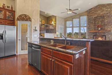 This Tuscany-inspired home, perched atop a hill in the highly on Payson Golf Course in Arizona - for sale on GolfHomes.com, golf home, golf lot