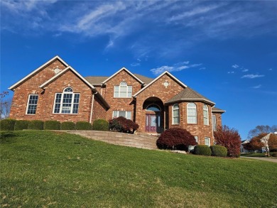 Custom built, predominantly brick 3 levels w/ almost 5k finished on Stonewolf Golf Club in Illinois - for sale on GolfHomes.com, golf home, golf lot