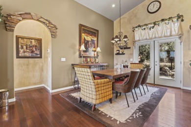 This Tuscany-inspired home, perched atop a hill in the highly on Payson Golf Course in Arizona - for sale on GolfHomes.com, golf home, golf lot