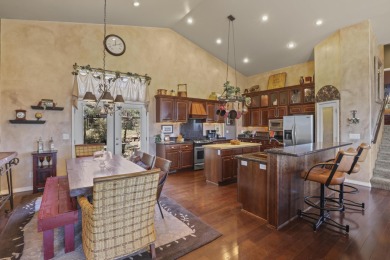 This Tuscany-inspired home, perched atop a hill in the highly on Payson Golf Course in Arizona - for sale on GolfHomes.com, golf home, golf lot