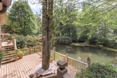 The fabulous outdoor great room defines this charming, classic on Highlands Country Club in North Carolina - for sale on GolfHomes.com, golf home, golf lot