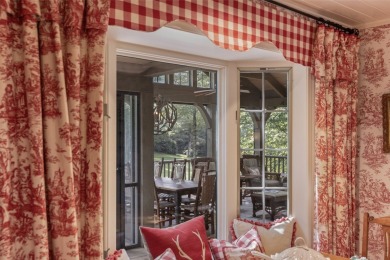 The fabulous outdoor great room defines this charming, classic on Highlands Country Club in North Carolina - for sale on GolfHomes.com, golf home, golf lot