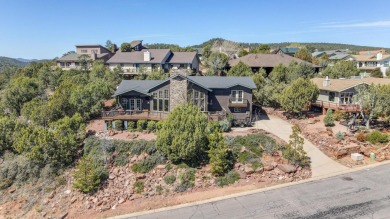 This Tuscany-inspired home, perched atop a hill in the highly on Payson Golf Course in Arizona - for sale on GolfHomes.com, golf home, golf lot