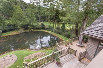 The fabulous outdoor great room defines this charming, classic on Highlands Country Club in North Carolina - for sale on GolfHomes.com, golf home, golf lot