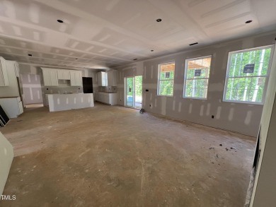 Modern and spacious new construction home located on a huge lot on Olde Liberty Golf and Country Club in North Carolina - for sale on GolfHomes.com, golf home, golf lot