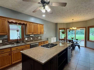 Gorgeous 4 bedroom 2 1/2 bath brick home in Northwestern Schools on Green Acres Golf Club in Indiana - for sale on GolfHomes.com, golf home, golf lot