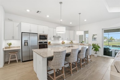 Live the ultimate resort lifestyle in this TURNKEY pool home on Heritage Landing Golf  in Florida - for sale on GolfHomes.com, golf home, golf lot