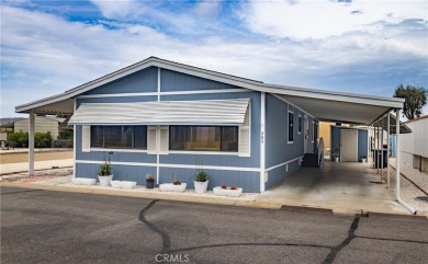 Nestled within the vibrant 55+ active living community of The on Hemet West Mobile Estates in California - for sale on GolfHomes.com, golf home, golf lot