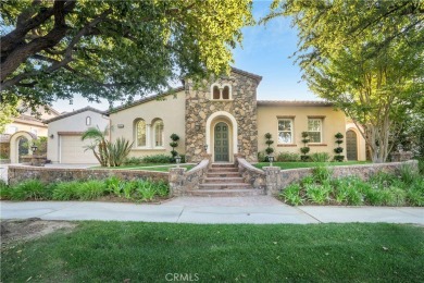 Rare single-story home located behind the 24-hour guarded gate on TPC At Valencia in California - for sale on GolfHomes.com, golf home, golf lot