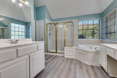 Beautifully updated 4-bedroom, 4-bath home tucked away in the on Sky Creek Ranch Golf Club in Texas - for sale on GolfHomes.com, golf home, golf lot