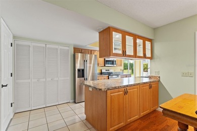 Beautifully maintained 2 bedroom, 2 bath, 2 car garage home on on Timber Pines Golf Course in Florida - for sale on GolfHomes.com, golf home, golf lot