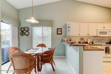 Being offered fully furnished, this 1,734 square foot of living on Spruce Creek Golf Club in Florida - for sale on GolfHomes.com, golf home, golf lot