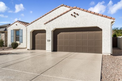 This impeccably maintained residence boasts sophisticated on Tuscany Falls At Pebble Creek in Arizona - for sale on GolfHomes.com, golf home, golf lot