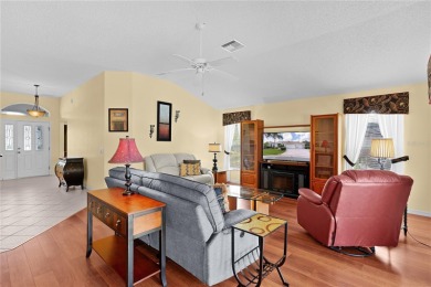 EXQUISITE GARDENIA MODEL |GOLF FRONT! POOL HOME | GOLF CAR on The Links of Spruce Creek in Florida - for sale on GolfHomes.com, golf home, golf lot