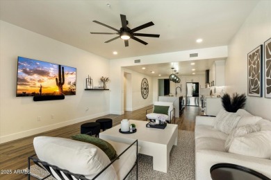 Move in READY within this elegant upper-level condo in gated on Desert Forest Golf Club in Arizona - for sale on GolfHomes.com, golf home, golf lot