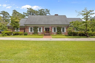Elegant Two-Story Home situated on a Double Lot Along the 4th on New Bern Golf and Country Club in North Carolina - for sale on GolfHomes.com, golf home, golf lot