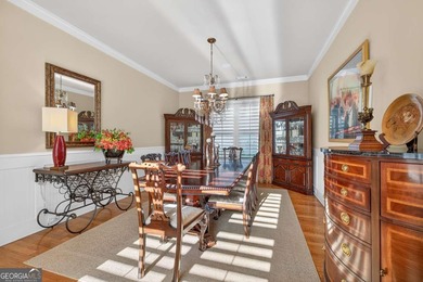 This elegantly decorated home is truly one of a kind located in on The Georgia Club in Georgia - for sale on GolfHomes.com, golf home, golf lot