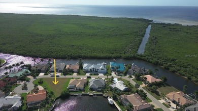WATERFRONT LOT IN PUNTA GORDA ISLES! Sailboat water, just on Saint Andrews South Golf Club in Florida - for sale on GolfHomes.com, golf home, golf lot