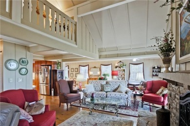 Views for miles from the decks of this beautiful mountain home on Bent Tree Golf Course in Georgia - for sale on GolfHomes.com, golf home, golf lot