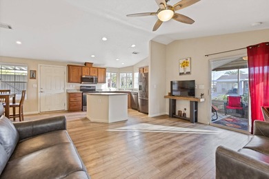 Come see this sweet 2 bedroom 2 bath cutie. No carpet, stainless on Augusta Ranch Golf Club in Arizona - for sale on GolfHomes.com, golf home, golf lot