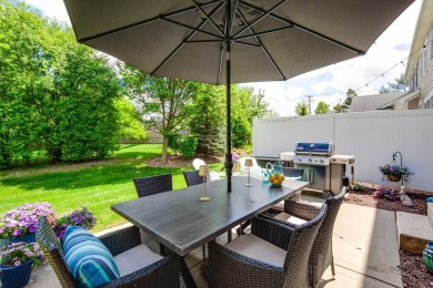 Exquisite semi-custom Cypress model townhome in the desirable on Palatine Hills Golf Course in Illinois - for sale on GolfHomes.com, golf home, golf lot