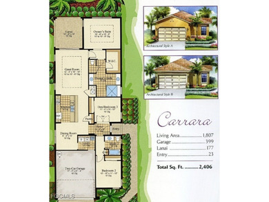 Welcome to this immaculate single-family home located in the on Pelican Preserve Golf Club in Florida - for sale on GolfHomes.com, golf home, golf lot