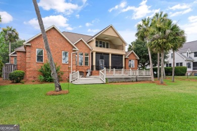 Nestled in the prestigious gated community of Oak Grove Island on Oak Grove Island Golf and Country Club in Georgia - for sale on GolfHomes.com, golf home, golf lot