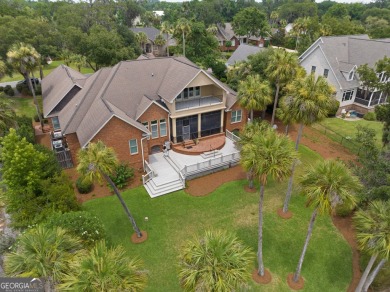 Nestled in the prestigious gated community of Oak Grove Island on Oak Grove Island Golf and Country Club in Georgia - for sale on GolfHomes.com, golf home, golf lot