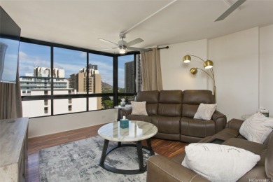 Large corner unit. Bright, Breezy. Ala Wai Canal, Mountain, Golf on Ala Wai Golf Course in Hawaii - for sale on GolfHomes.com, golf home, golf lot