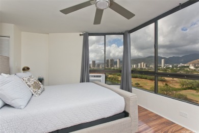 Large corner unit. Bright, Breezy. Ala Wai Canal, Mountain, Golf on Ala Wai Golf Course in Hawaii - for sale on GolfHomes.com, golf home, golf lot