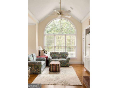Tucked away in The Highlands at White Oak, this stately home on Canongate On White Oak Golf Course in Georgia - for sale on GolfHomes.com, golf home, golf lot