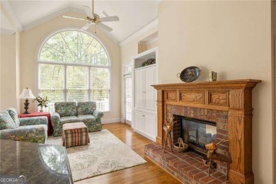 Tucked away in The Highlands at White Oak, this stately home on Canongate On White Oak Golf Course in Georgia - for sale on GolfHomes.com, golf home, golf lot