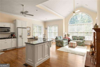 Tucked away in The Highlands at White Oak, this stately home on Canongate On White Oak Golf Course in Georgia - for sale on GolfHomes.com, golf home, golf lot