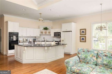 Tucked away in The Highlands at White Oak, this stately home on Canongate On White Oak Golf Course in Georgia - for sale on GolfHomes.com, golf home, golf lot