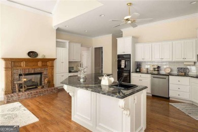 Tucked away in The Highlands at White Oak, this stately home on Canongate On White Oak Golf Course in Georgia - for sale on GolfHomes.com, golf home, golf lot