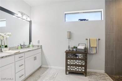 Impeccably maintained 2022 construction shows comparable to new on Burnt Store Golf Club in Florida - for sale on GolfHomes.com, golf home, golf lot