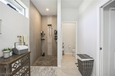 Impeccably maintained 2022 construction shows comparable to new on Burnt Store Golf Club in Florida - for sale on GolfHomes.com, golf home, golf lot