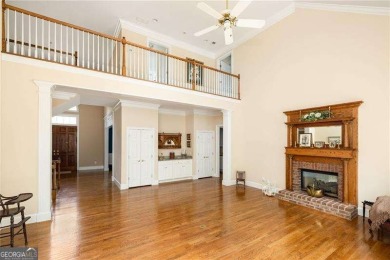 Tucked away in The Highlands at White Oak, this stately home on Canongate On White Oak Golf Course in Georgia - for sale on GolfHomes.com, golf home, golf lot