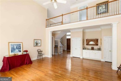 Tucked away in The Highlands at White Oak, this stately home on Canongate On White Oak Golf Course in Georgia - for sale on GolfHomes.com, golf home, golf lot