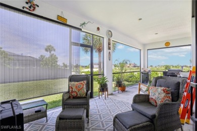 Impeccably maintained 2022 construction shows comparable to new on Burnt Store Golf Club in Florida - for sale on GolfHomes.com, golf home, golf lot