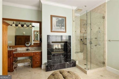 Tucked away in The Highlands at White Oak, this stately home on Canongate On White Oak Golf Course in Georgia - for sale on GolfHomes.com, golf home, golf lot