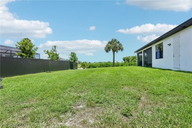 Impeccably maintained 2022 construction shows comparable to new on Burnt Store Golf Club in Florida - for sale on GolfHomes.com, golf home, golf lot