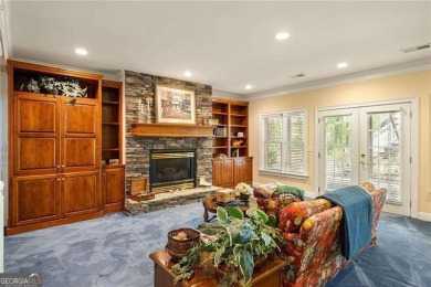Tucked away in The Highlands at White Oak, this stately home on Canongate On White Oak Golf Course in Georgia - for sale on GolfHomes.com, golf home, golf lot