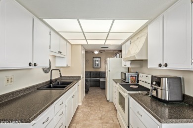Golfers' dream! This 1 bed/1 bath first-floor condo sits on on Hillcrest Golf Club in Arizona - for sale on GolfHomes.com, golf home, golf lot