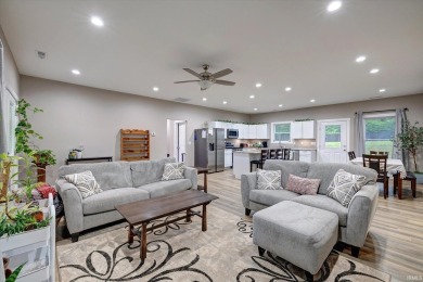 This like-new construction, 3 bedroom, 2 bathroom ranch is ready on Rolling Meadows Golf Course in Indiana - for sale on GolfHomes.com, golf home, golf lot